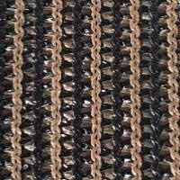 Eden's Decor Straight Flat-Edged Sun Shade Sail Rectangular 11' x 14' Brown - Image 8