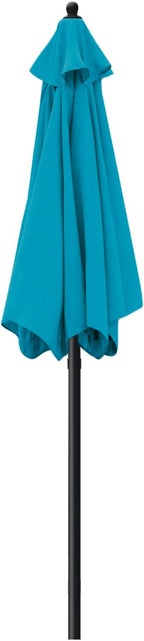 Sunnyglade 7.5' Patio Umbrella Outdoor Table Umbrella Tilt Crank Teal Blue | - Image 6