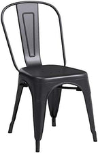 FDW | Metal Dining Chairs | Set of 4 - Image 5