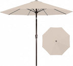 9FT Auto-Tilt Patio Umbrella|Outdoor Market Table Umbrella by YourPerfectOutdoorEscape