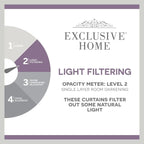 EXCLUSIVE HOME Cabana Solid Indoor/Outdoor Light Filtering Hook-and-Loop Tab - Image 9
