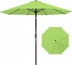9FT Auto-Tilt Patio Umbrella|Outdoor Market Table Umbrella by YourPerfectOutdoorEscape