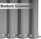 NICETOWN 2 Panels Sliver Grey Blackout Outdoor Curtains - Image 7