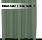 Easy-Going Outdoor Curtains for Patio 1 Panel, 54x84 inch, Sage Green | - Image 4