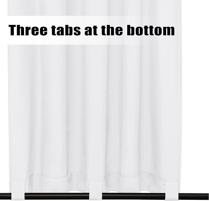Easy-Going Outdoor Curtains for Patio 1 Panel, 54x120 inch, Weatherproof - Image 4