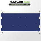 85x208 in Pergola Replacement Cover - Image 3
