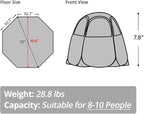 Alvantor Pop Up Screen House Tent, Instant Outdoor Gazebo - Image 2