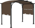 slashome 200" x 103" Pergola Replacement Canopy, Fits L-PG152PST-B, Coffee | by SLASHOME