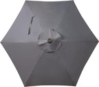 7.5 ft Patio Umbrella, Yard Umbrella, Outdoor Market Umbrella - Image 4