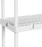 Gracious Living 3 Shelf Knect-A-Shelf Solid Light Duty Storage Unit 12 x 24 x - Image 7
