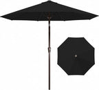 9FT Auto-Tilt Patio Umbrella|Outdoor Market Table Umbrella by YourPerfectOutdoorEscape
