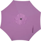 9' Outdoor Patio Umbrella, Outdoor Table Umbrella, Yard Umbrella, Market - Image 4