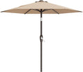 7.5FT Patio Umbrella Table Market Umbrella w/Tilt and Crank, Heavy-Duty Outdoor by AreShark