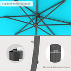 11FT All Aluminum Cantilever Patio Umbrella - Image 5