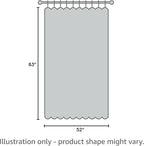 Waterproof Outdoor Curtain W52 x L63 - Image 10