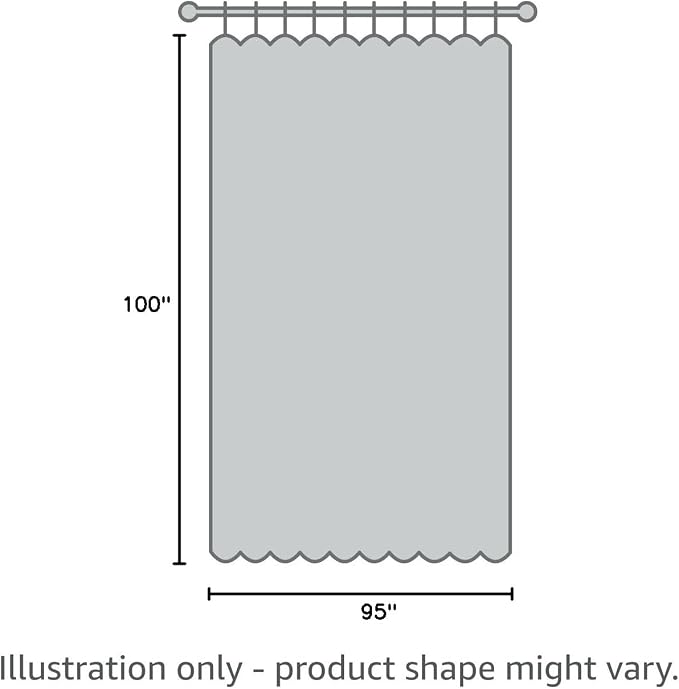 NICETOWN Waterproof Patio Outdoor Curtain and Drape, Thermal Insulated Top and - Image 8