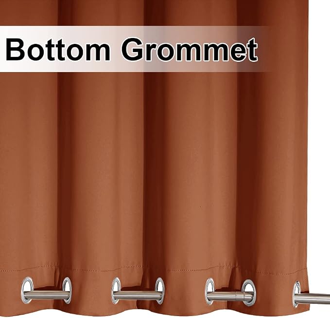 NICETOWN Outdoor Curtain Top and Bottom Fixed Grommet, Thermal Insulated - Image 6