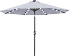 ABCCANOPY Solar Led Patio Umbrella by ABCCANOPY