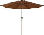 9' Outdoor Patio Umbrella, Outdoor Table Umbrella, Yard Umbrella, Market by Blissun