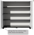KINYING Outdoor Storage Cabinet Waterproof, 60 Gallon Resin Outdoor Storage Shed - Image 6