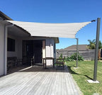 SUNNY GUARD 8' x 10' Rectangle Shade Sail 95% UV Block Outdoor Canopy | Sun by SUNNYGUARD