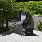 SUNNYFEEL Camping Directors Chair, Heavy Duty, Oversized Portable Folding Chair - Image 6