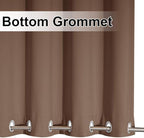 NICETOWN Outdoor Patio Curtain Windproof and Waterproof, Grommet Top & Bottom - Image 5