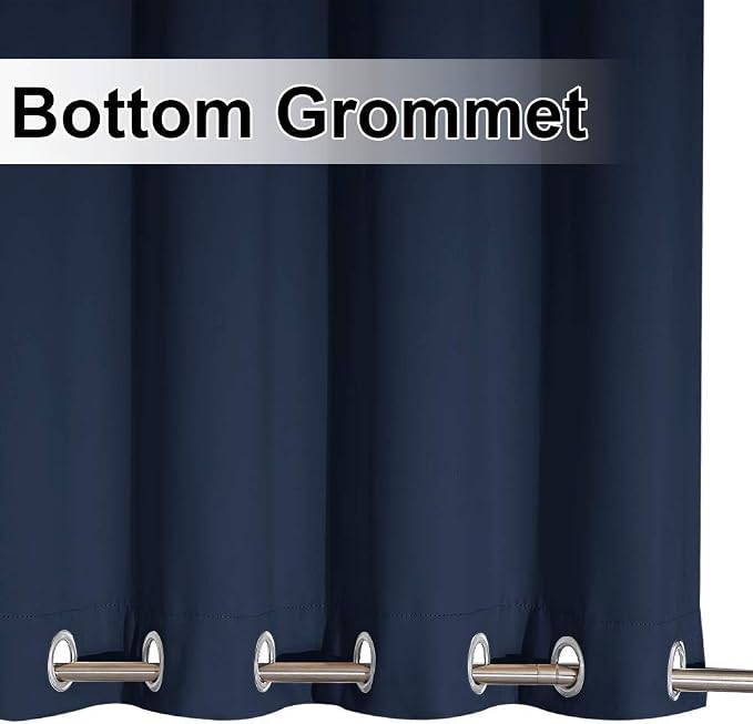 NICETOWN Outdoor Curtain for Patio Waterproof Extra Long 108", Windproof - Image 6