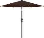 7.5FT Patio Umbrella Table Market Umbrella w/Tilt and Crank, Heavy-Duty Outdoor by AreShark