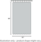 RYB HOME Outdoor Curtains 2 Panels, Waterproof Windproof Blackout Curtains - Image 10