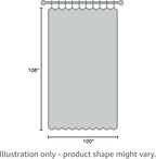 NICETOWN Patio Outdoor Curtain Waterproof Extra Wide and Long, Rustproof - Image 10