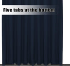 Easy-Going Outdoor Curtains for Patio 1 Panel, 110x84 inch, Weatherproof - Image 4
