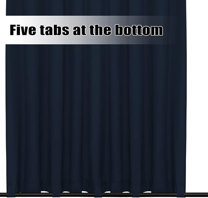 Easy-Going Outdoor Curtains for Patio 1 Panel, 110x96 inch, Weatherproof - Image 4