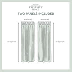 Exclusive Home Cabana Solid Indoor/Outdoor Light Filtering Hook-and-Loop Tab - Image 6