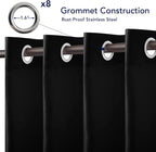 PureFit Outdoor Curtains for Patio Waterproof Weatherproof Outside Curtains | - Image 4