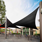 Royal Shade 10' x 10' x 10' Black Triangle Sun Shade Sail Order to Make RTAPT8 by RoyalShade