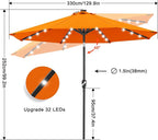 ABCCANOPY Solar Led Patio Umbrella - Image 2