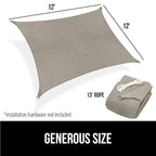 GORILLA GRIP Heavy Duty Sun Shade, UV Protection Fade Tear and Rust Resistant - Image 9