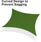 LOVE STORY Custom Size 12' x 15' Sun Shade Sail - Image 6