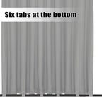 Easy-Going Outdoor Curtains for Patio 1 Panel, 150x84 inch, Light Grey | - Image 4