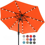 ABCCANOPY Solar Led Patio Umbrella by ABCCANOPY