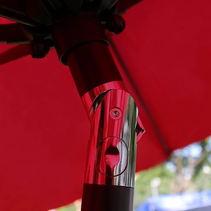 Sunnyglade 9' Patio Umbrella Outdoor Table Umbrella - Image 2