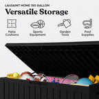 150 Gallon Resin Deck Box, Package Delivery Box - Image 4