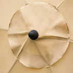 Sunnyglade 7.5' Patio Umbrella Outdoor Table Umbrella Tilt Crank Tan | Market - Image 5