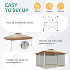COBIZI 10x15 Pop up Canopy Gazebos on Clearance-Canopy Tent - Image 8