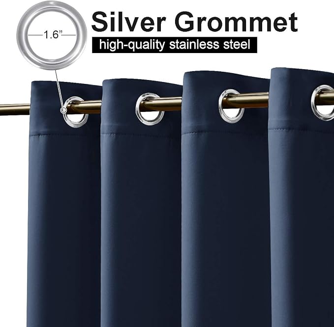NICETOWN 2 Panels Outdoor Curtains - Image 3