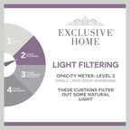 Exclusive Home Cabana Solid Indoor/Outdoor Light Filtering Hook-and-Loop Tab - Image 10