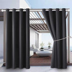 DIVA EN CAMINO DEC Outdoor Patio Curtain Waterproof Darkening Thermal Insulated by DivaenCamino