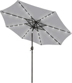 9 ft Solar Umbrella, Patio Umbrella by Blissun