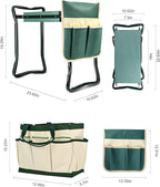 KVR Garden Bench for Kneeling and Sitting Foldable Garden Kneeler and Seat - Image 3